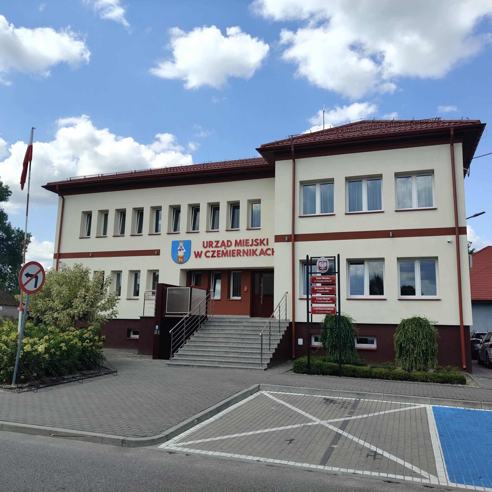 Budynek Urzędu Miejskiego po termomodernizacji